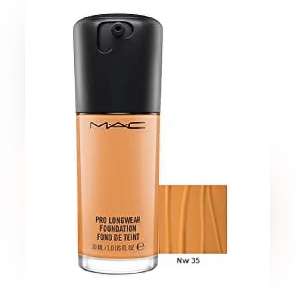 MAC Cosmetics Pro Longwear Foundation 30 Ml 1.0 Fl Oz Shade NW 35. NWOB